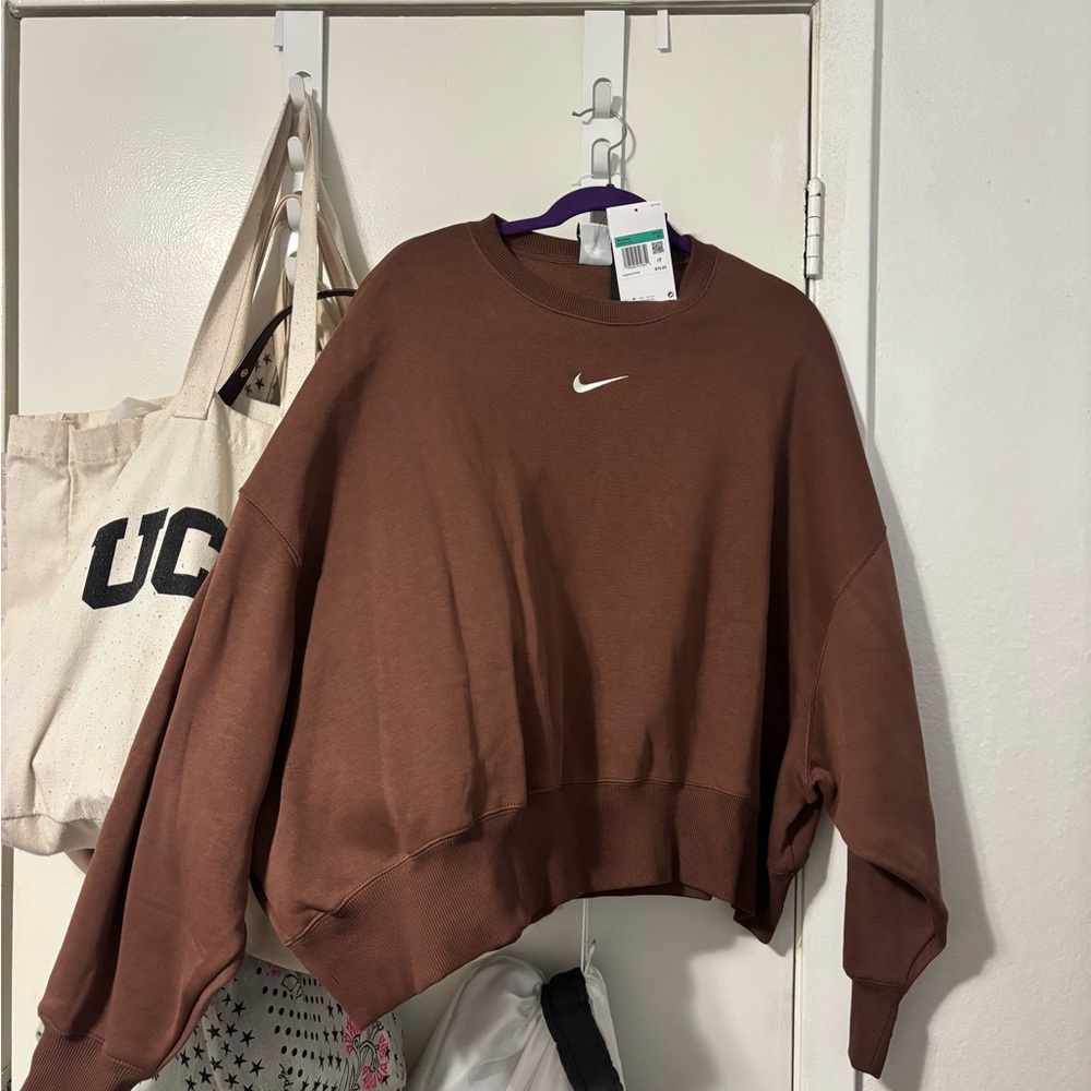 Nike Phoenix Fleece Oversized Cropped Sweatshirt